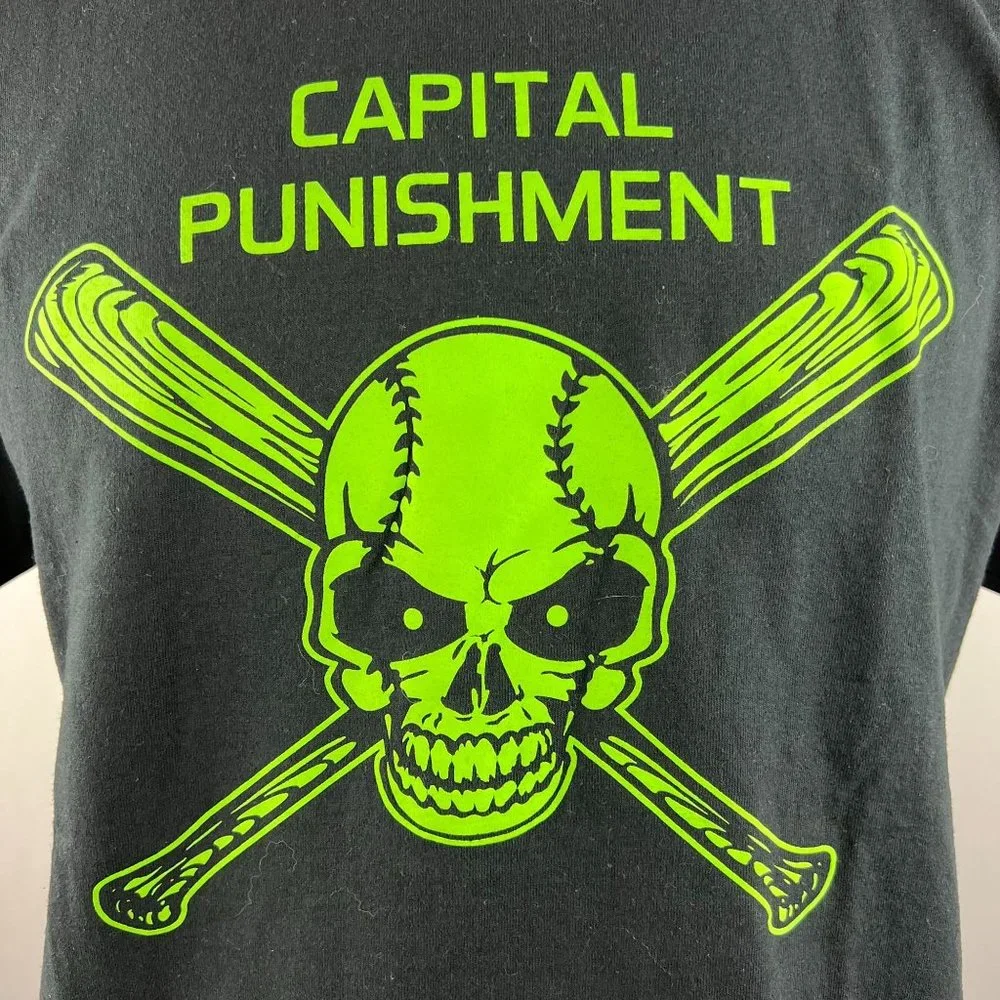 Capital Punishment Softball Logo XL T-Shirt - Picture 2 of 4